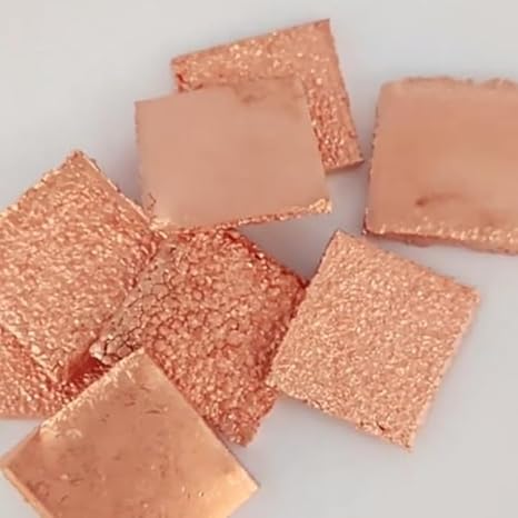 100g Copper Plate,99.9999% High Purity Metal Cu Block, for Element Sample Collection, Classroom Demonstrations, Scientific Research and Laboratory Experimental Projects