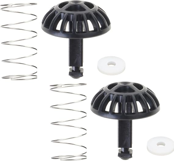 2 Pack Coffee Brew Basket Spring Loaded Stopper Kits Machine Accessory Part Suitable for Various Models Easy Installation Accessory