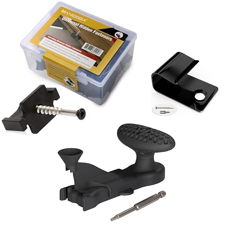 Hidden Deck Fasteners for Composite Decking