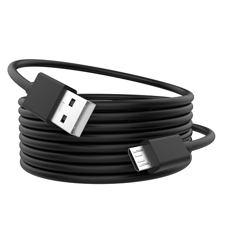 Micro USB Cable for Kindle Compatible with Old Kindle Paperwhite, Fire, Oasis, Voyage, Compatible with Samsung Galaxy S7/S6/S7, Edge/S5, Note 5/4, LG G4, HTC, PS4 Charger, 10ft