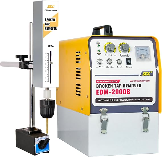 SFX 4000B 110V,3000W Broken Bolt Removal,Portable EDM Spark Eroder,Remove M2 to M48 (5/64'' to 1-57/64'') Tap Disintegrator,Broken Taps/Drills/Bolts/Reamers Remover Tap Extractor