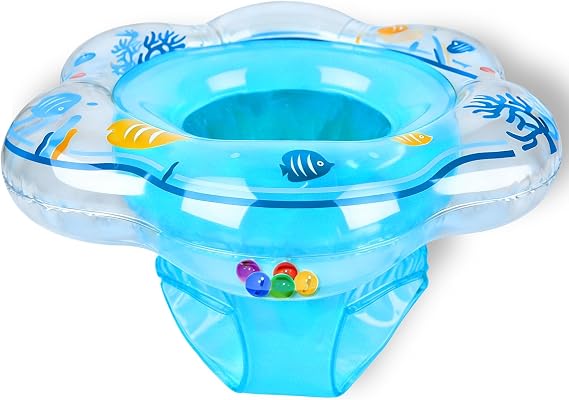 AMENON Baby Pool Float with Seat for Ages 6-12 Months