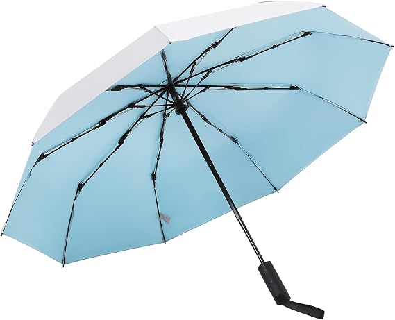 UPF 50+ Travel Compact UV Umbrellas For Sun Protection Automatic Open Close Sun Umbrella UV Protection for Walking