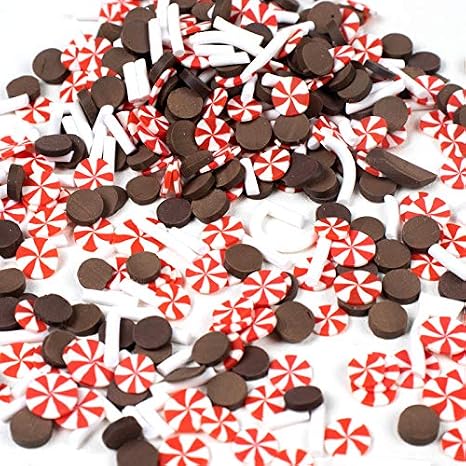 Fake Sprinkles Polymer Clay Chocolate Candy Pack of 30g