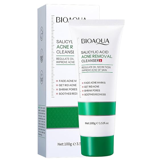 BIOAQUA Salicylic Acid Foam Cleanser Shrink Pores Oil Control 100g