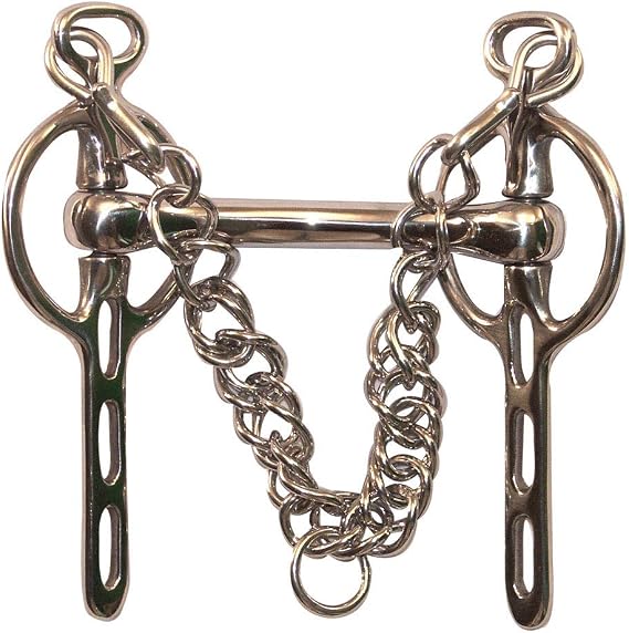 Coronet Mullen Mouth Liverpool Pony Bit, 3 1/2"