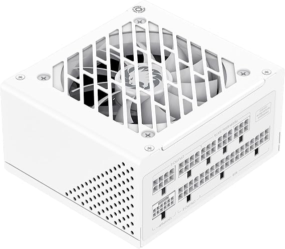 GAMEMAX GS Series SFX Power Supply 650W, Full Modular, 80 Plus Gold PSU (GS-650G WT)