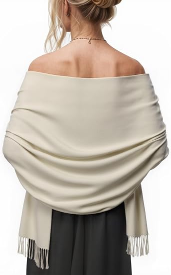 Women's Scarf Pashmina Shawls and Wraps for Evening Dress Wedding Bridal Bridesmaid Winter Warm Long Large Scarves