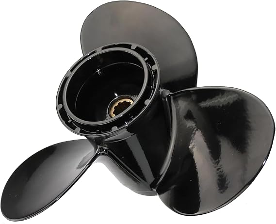 Outboard Boat Propeller fit Suzuki 20-30HP 10 Spline RH | 10 1/4X10 10 1/4X11 10 1/4X12 10 1/4X13 10 1/4X14 Aluminum Prop for Suzuki Engines DT20HP DT25HP DF25HP DT30HP DF30HP