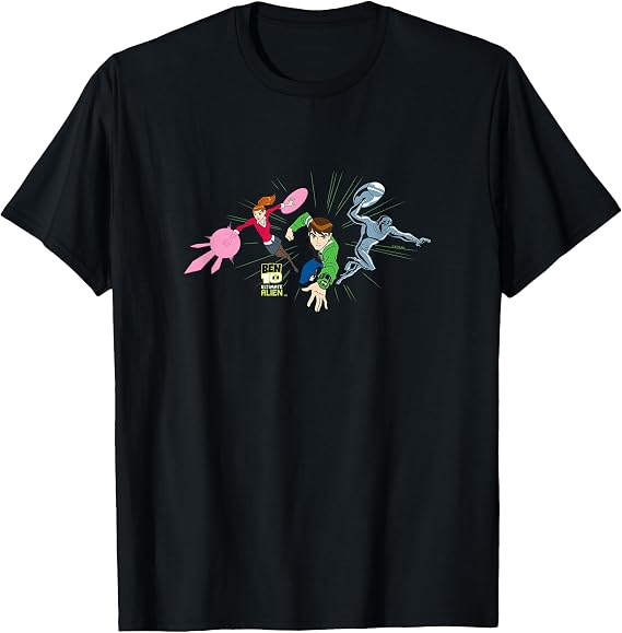 Ben 10 Ultimate Alien: Cosmic Destruction Epic Team Attack T-Shirt