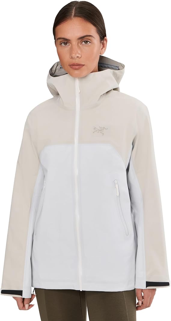 Arc'teryx Beta Jacket Women's | Gore-Tex ePE Shell, Maximum Versatility - Waterproof Womens Hiking, Rain Jacket | Sea Salt/Arctic Silk, Large