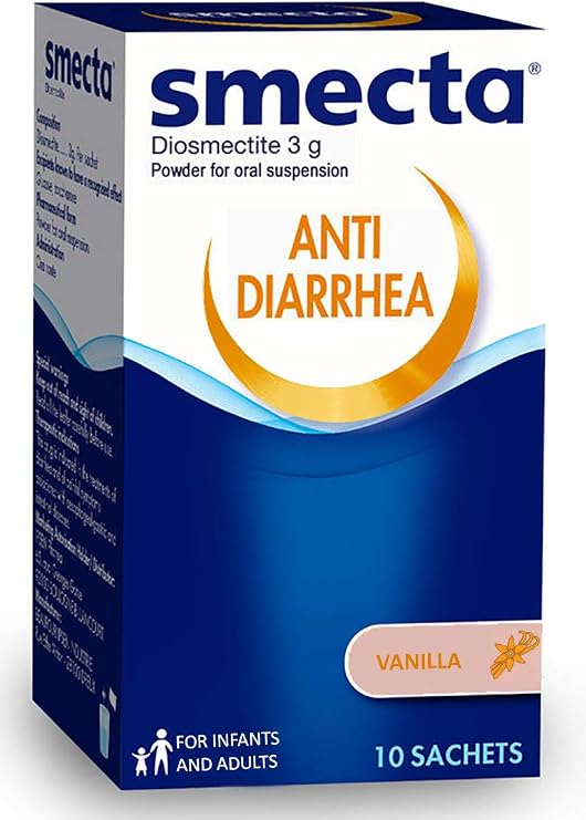 Smecta (Smectite Dioctaedric) 10 Packs/3G