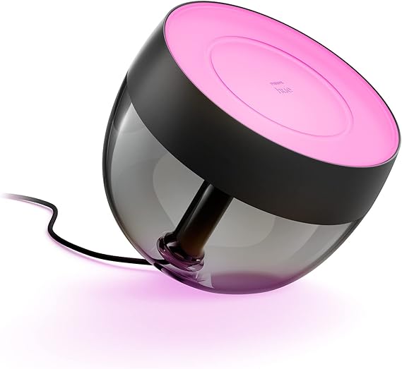 Philips Hue Iris Siyah Akıllı Led Masa Lambası - 25.000 Saat Ampul Kullanım Ömrü