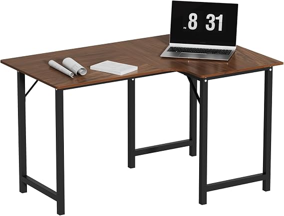 Home Office Writing Desk, L Shaped Gaming Desk 47" L Shaped Desk, Corner Desk Home Office, Simple Workstation Executive120cm