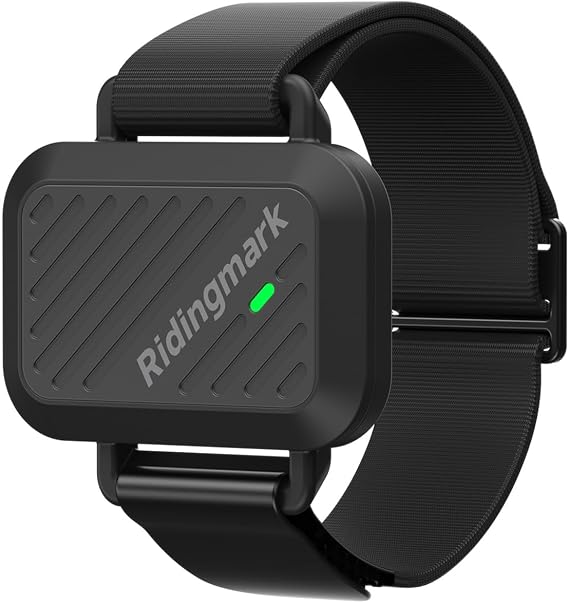 Heart Rate Monitor Armband, Bluetooth 5.0/ANT+ IPX6 Waterproof | 110 Hour Battery Rechargeable Smart LED Indicator Exercise Running Wearable Wristband Workout Cycling Biking Women Men Gift