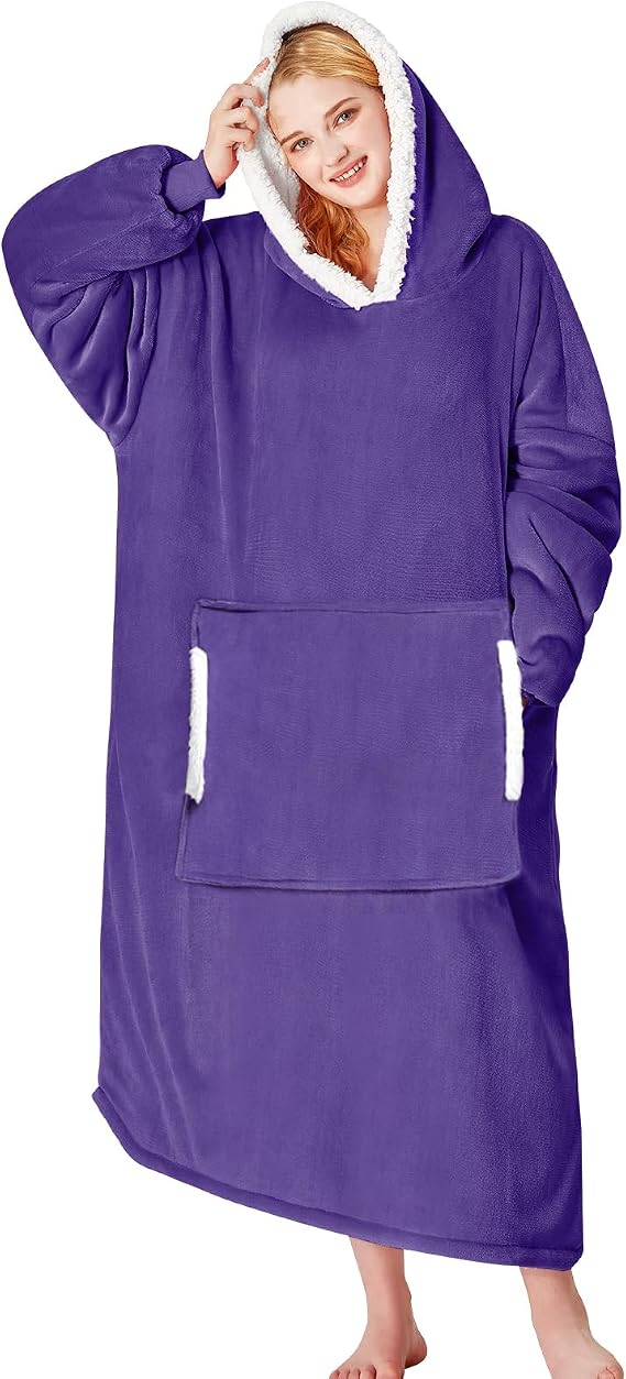yescool Wearable Blanket Hoodie as Christmas Birthday Gifts for Women Mom