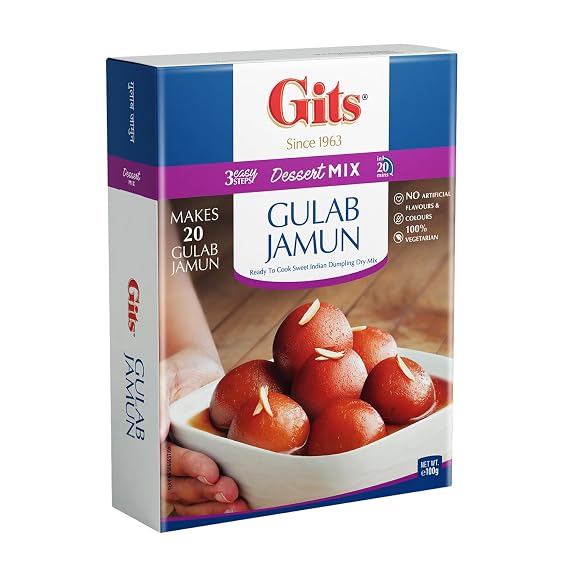 Gits Gulab Jamun Mix, 3.5 Ounce