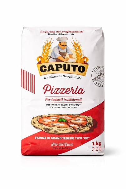 minafood Bundle für Pizzeria Mehl Tipo 00 1kg + Notizblock