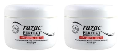 Razac Perfect For Perms Finish Creme 8 Ounce 235ml 2 Pack