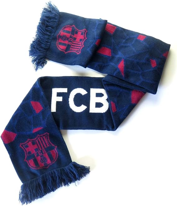Barcelona - Double-Sided Navy Scarf