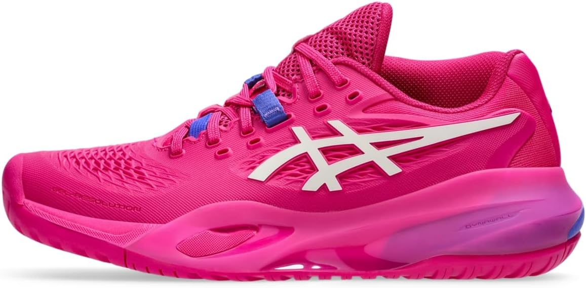 ASICS Women's Gel-Resolution X Tennis Shoe, Bright Rose/Cream, 9