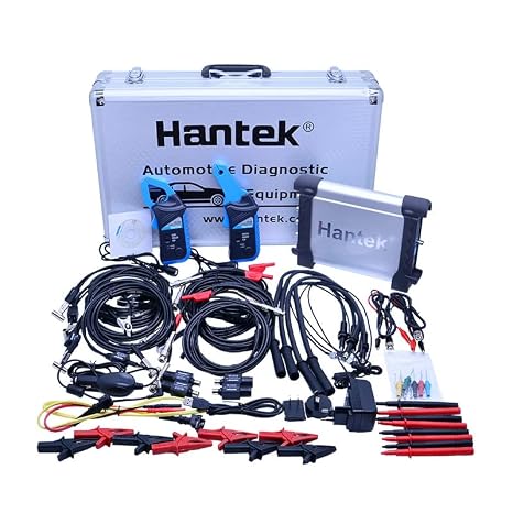 4CH Automotive Oscilloscope kit DSO3064 Kit for Car Diagnostic USB 2.0 200MS/s 60MHz Frenquency Counter LAN Optional(DSO3064kit-VI)