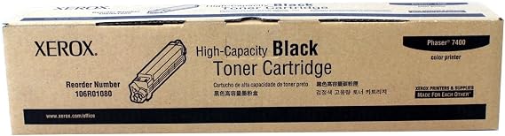 Xerox - Printers Black HI-Capacity Toner (106R01080)