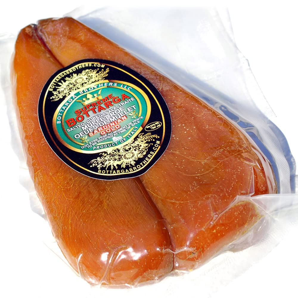 34;Sardinian Gold - Authentic Sardinian BottargaKosher - Approx. 2.98oz