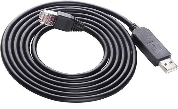 Voltronic RS232 EG4 6000EX 6500EX F/;TD/;1 FT231XS USB to RJ45 RS232 Port Serial Cable(1.0M)