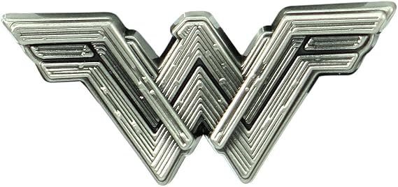 DC Girls Wonder Woman Logo Pewter Lapel Pin
