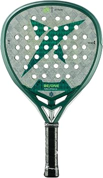 Drop Shot Furia Attack 1.0 Padel Racket 18K Carbon Power Model with Eva Pro High Density Core Teardrop Shape Middle Up Balance