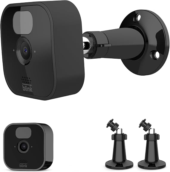 Blink Outdoor Camera Mount 360 Degree Adjustable Indoor/Outdoor Wall Mount Bracket for Blink XT Blink XT2 Blink Mini Outdoor Camera 2 Pack