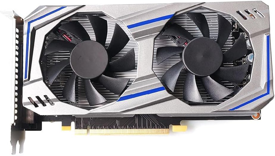 Gaming Graphic Card for NVIDIA GTX 550Ti 8GB GDDR5 192 Bit PCIE 2.0 HDMI-CompatibleVGADVI Interface with 2 X Cooling Fan Gddr5 Graphics Card Gaming Video Cards for Pc
