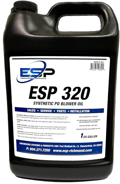 Roots and All PD Blower Oil, ISO 320, 1 Gallon (Replacement)