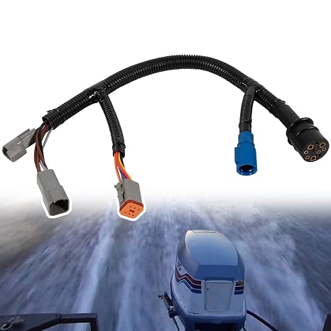 423-6344 Engine Adapter Harness,Suitable for 1976-1995 Johnson/Evinrude Engine Conversion to New Controls