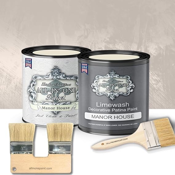 ALL-IN-ONE Paint Limewash Quart Kit - Manor House