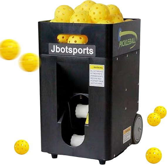 JP02 Portable Pickleball Machine - Swing,Spin Multiple Serve Modes Pickleball Trainer,Ball Thrower for Practice,Adjustable Speed, Elevation, and Frequency Pickleball Launcher