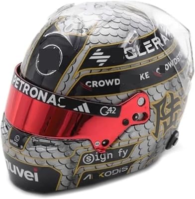 2025 15 Mini Helmet W16 E China GP F1 Team Helmet Resin Model Gift Ornament