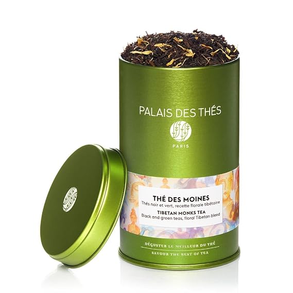 Palais des Thes - Tibetan Tea - Black & Green Tea - 3.5 oz Loose Leaf Tin