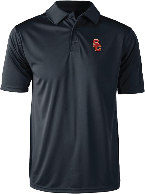 Dunbrooke Apparel NCAA Mens USC Trojans Edge Anti-snag Polo