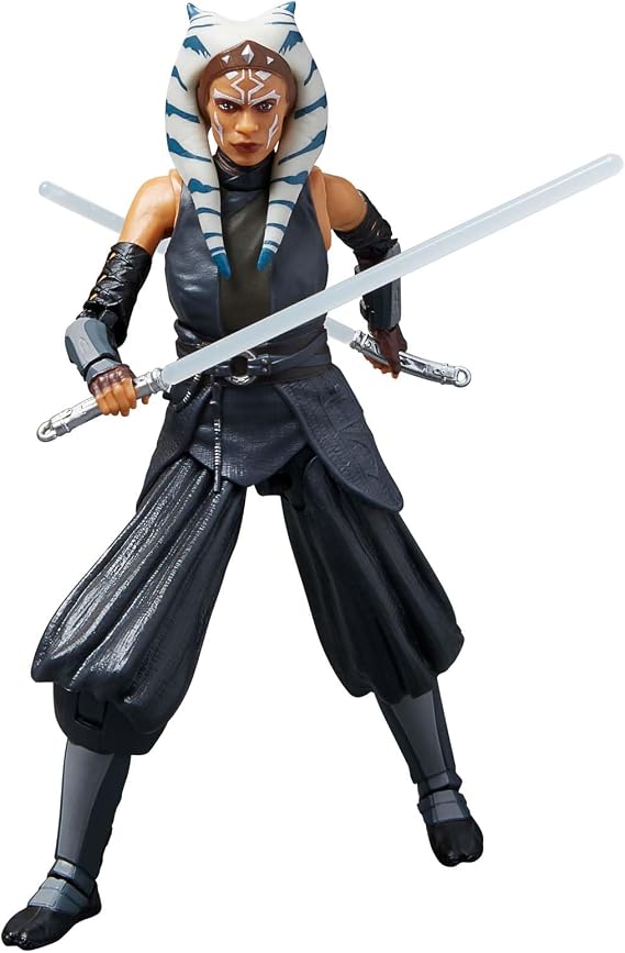 STAR WARS The Black Series Ahsoka Tano, Ahsoka 6-Inch Action Figures, Ages 4 and Up | Star Wars The Black Series Disney+ Ahsoka TV 6 Inch Action Figure Box Art (2023 Wave 2B) - Ahsoka Tano #01