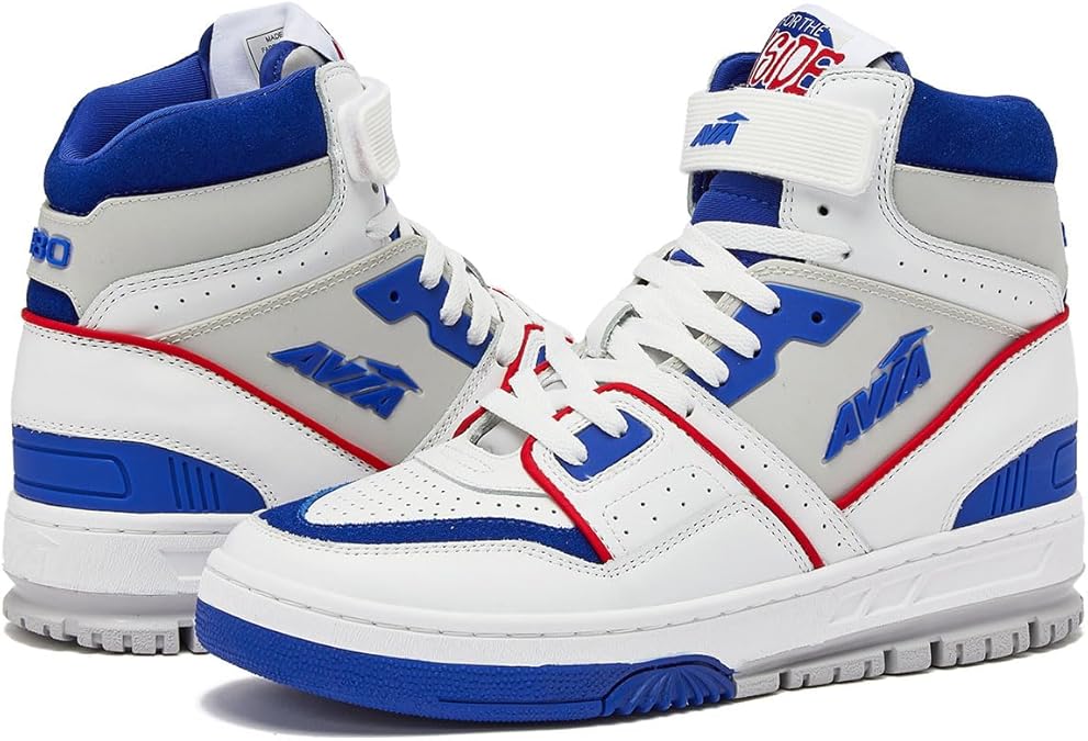 Avia 880 Men's Basketball Shoes High Top Retro Trainers Indoor Outdoor Street Court 40 to 50