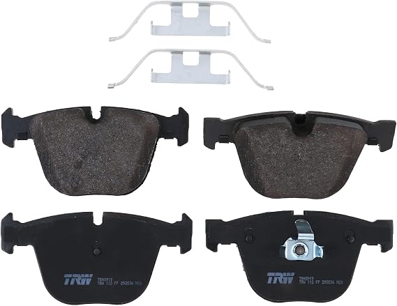 TRW Pro TRH0919 Disc Brake Pad Set For BMW X5 2007-2018, Rear, And Other Applications