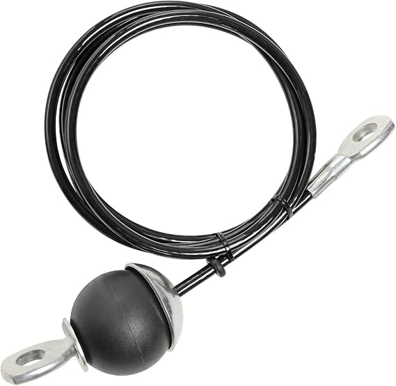 Pulley Cable Thick 5mm Steel Wire Rope for Cable Machines Home Gym Equipment Replacement Fitness Exercise Attachment