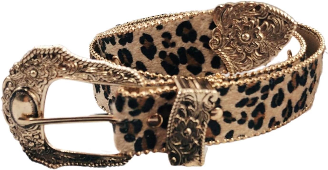 Elegant Belt 2000s Pattern Print Belt for Jeans Shorts Belt Women Waist Decors Pants Waist Belt Girl Waist