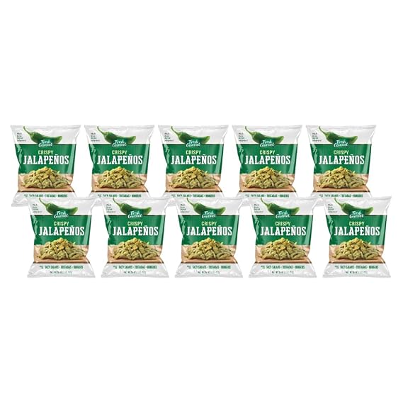 Fresh gourmet Crispy Jalapenos, Lightly Salted, 16 ounce