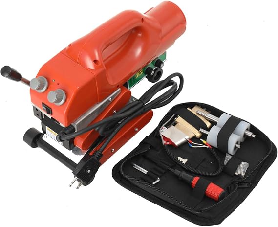 LALABU Geomembrane Welder, 110V 800W Hot Wedge Welder, 10cm Lap Width