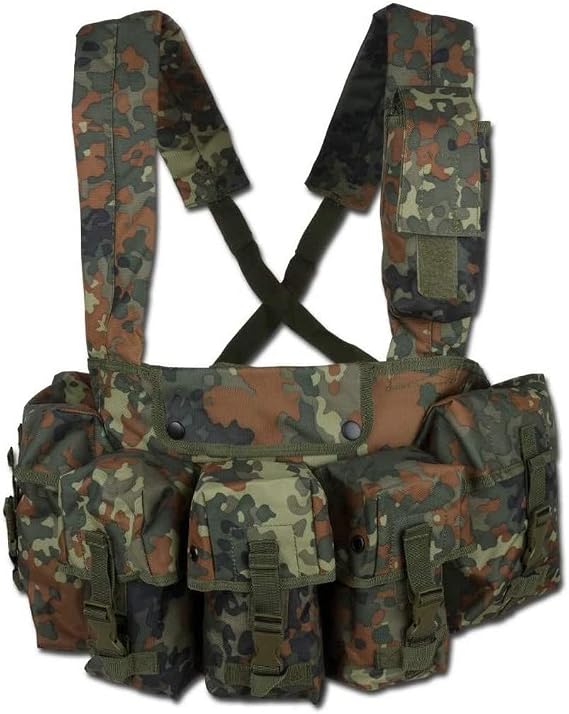 Mil-Tec Chest Rigg Vest brown