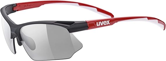 uvex sportstyle 802 V - Sportbrille für Damen und Herren - selbsttönend - beschlagfrei