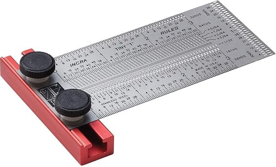 Imperial Precision Tiny T-Rule, 3 Inch